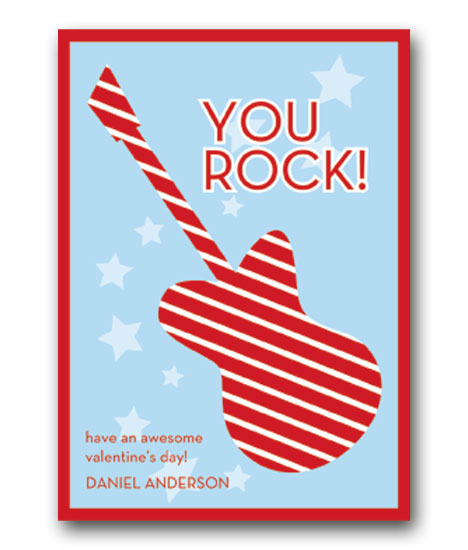 Stacy Claire Boyd - Children's Petite Valentine's Day Cards (You Rock)